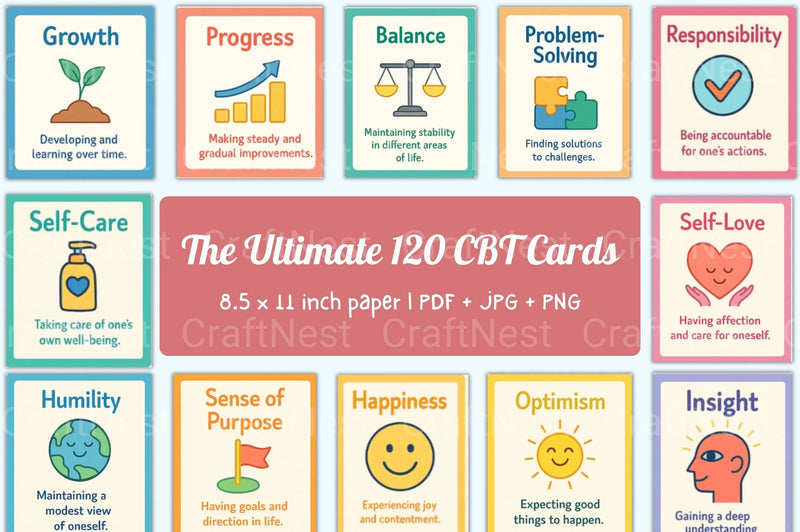 The Ultimate CBT Card Collection - CraftNest - Digital Crafting and Art