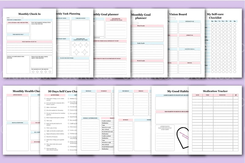 CBT Anxiety Workbook for Effective Stress Management - CraftNest - Digital Crafting and Art