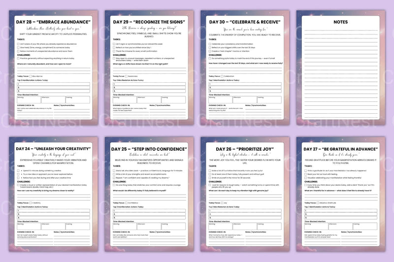 Day Manifestation Guidance - CraftNest - Digital Crafting and Art