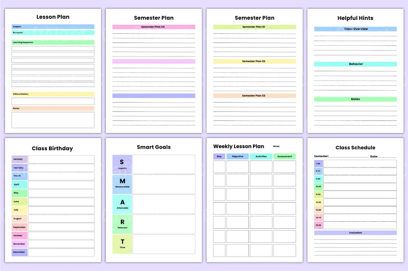 Ultimate Teacher Planner for Effective Classroom Management - CraftNest - Digital Crafting and Art