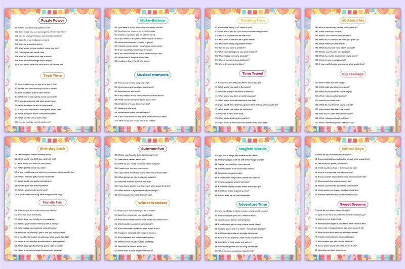 Mega 500 Creative Prompts for Kids - CraftNest - Digital Crafting and Art