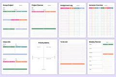 Student Planner 2023 - CraftNest - Digital Crafting and Art