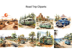 Road Trip Clipart - CraftNest