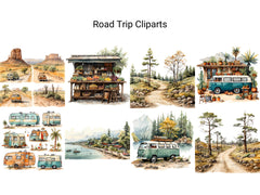 Road Trip Clipart - CraftNest