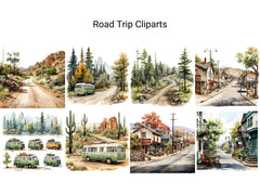 Road Trip Clipart - CraftNest