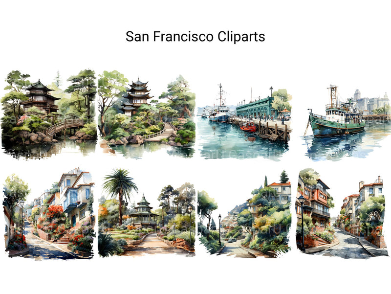 San Francisco Clipart - CraftNest