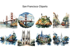 San Francisco Clipart - CraftNest