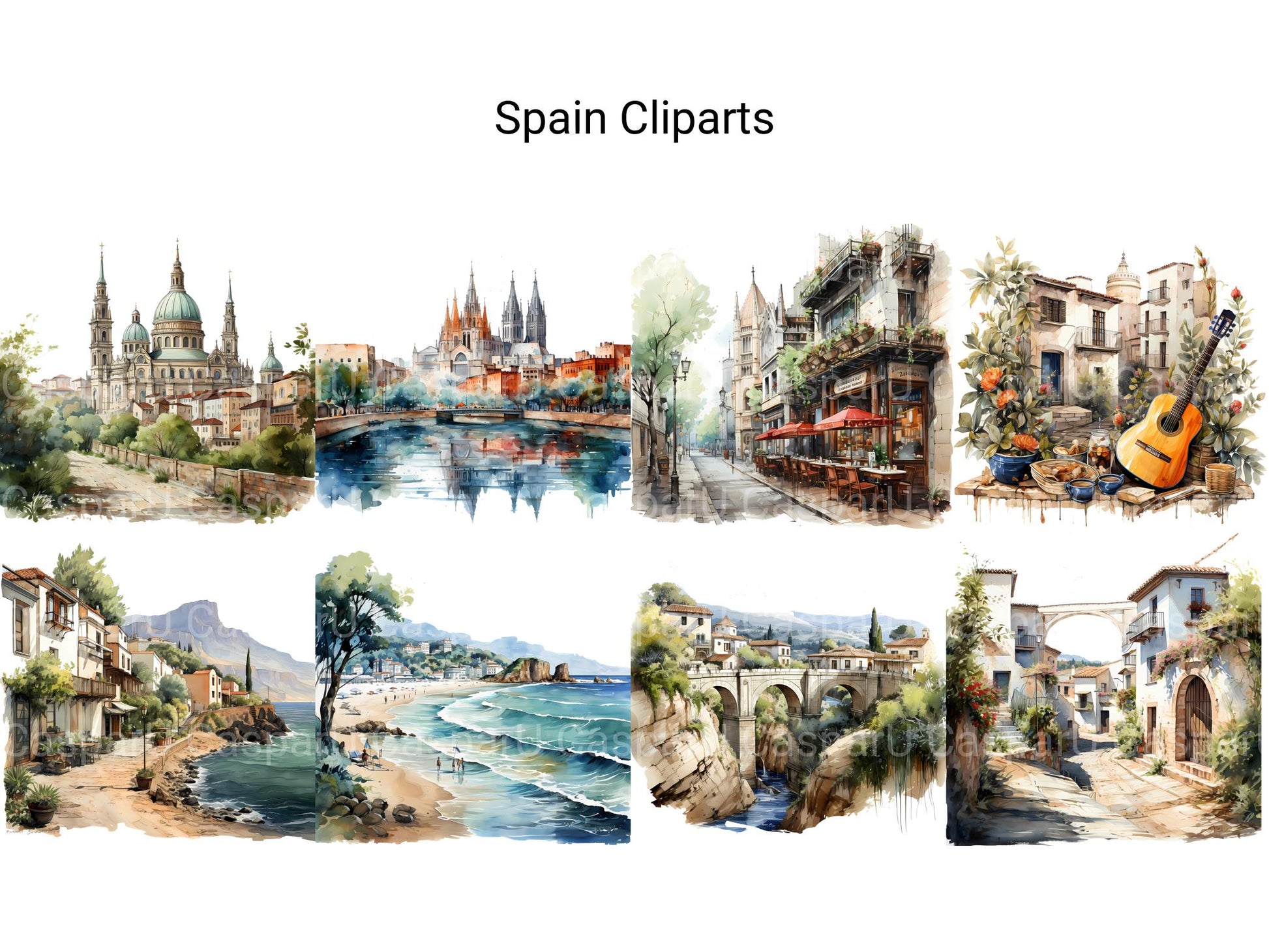 Spain Clipart - CraftNest