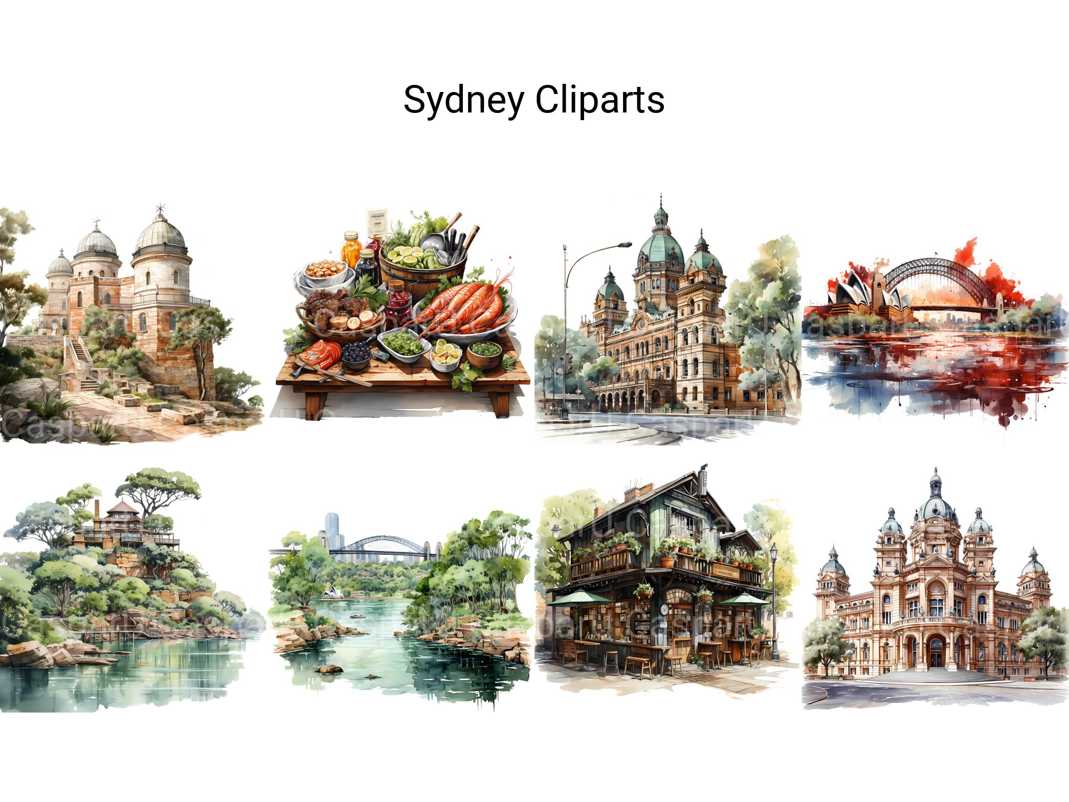 Sydney Clipart - CraftNest