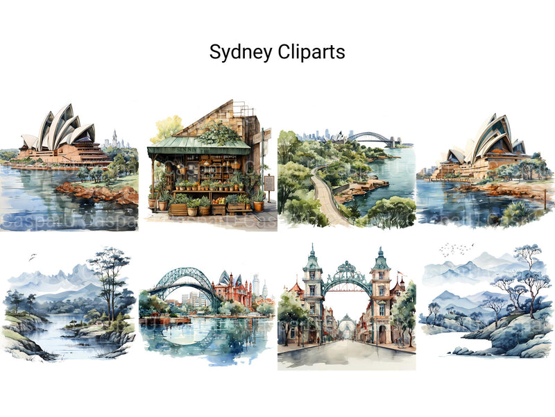 Sydney Clipart - CraftNest