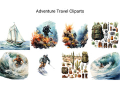 Adventure Travel Clipart - CraftNest