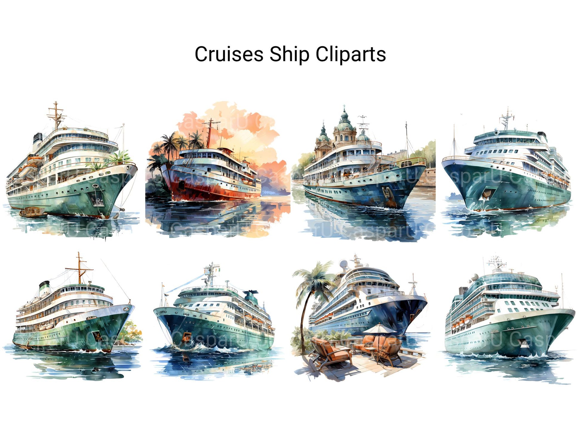 Cruises Ship Clipart - CraftNest