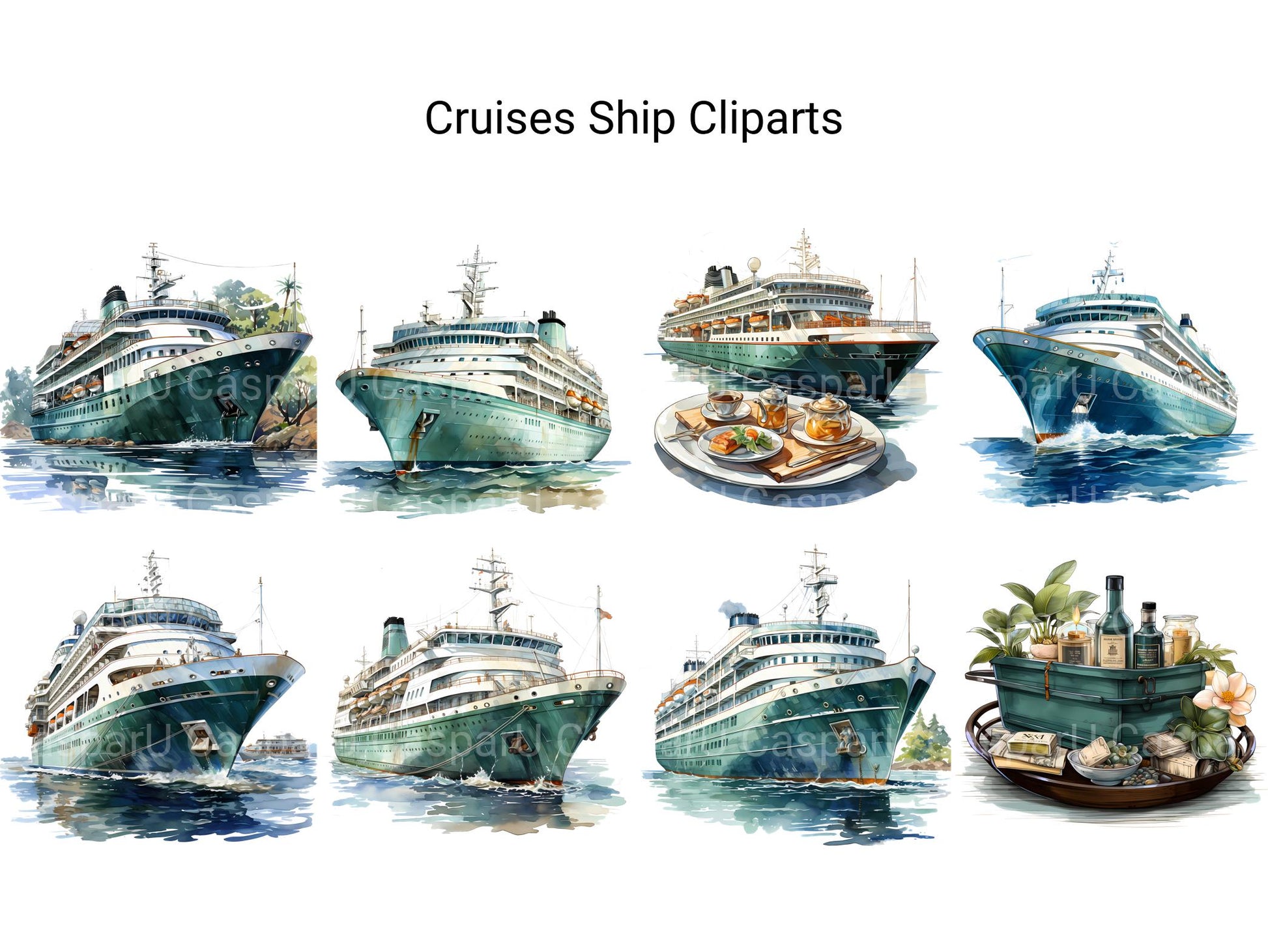 Cruises Ship Clipart - CraftNest