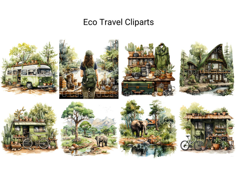 Eco Travel Clipart - CraftNest