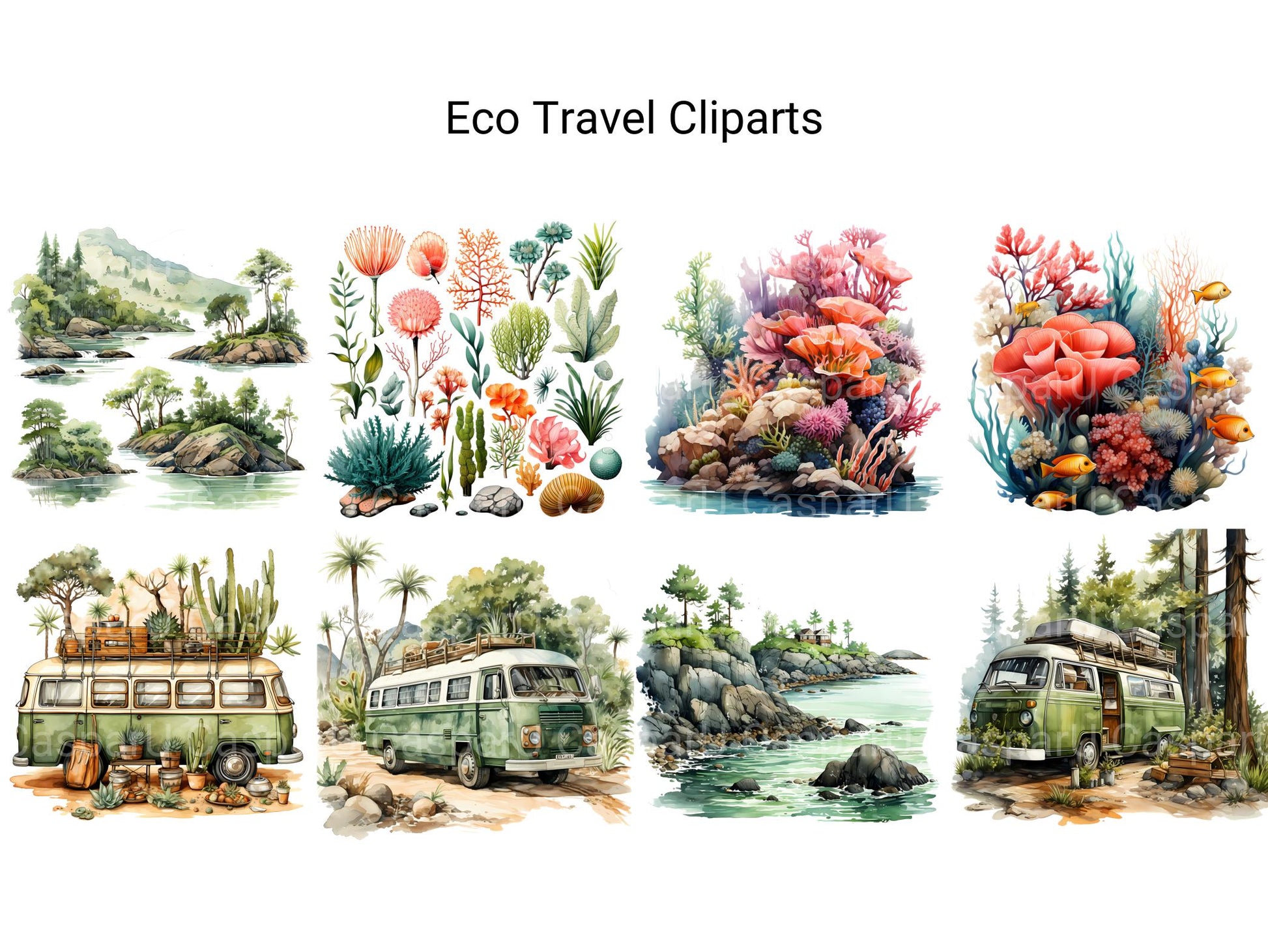 Eco Travel Clipart - CraftNest