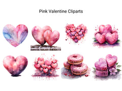 Pink Valentine Clipart - CraftNest