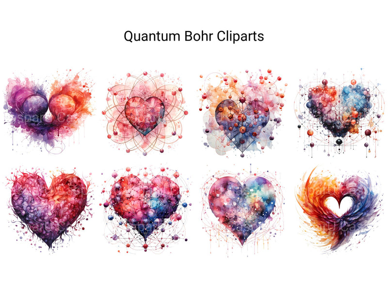 Quantum Bohr Clipart - CraftNest