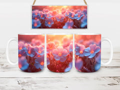 Flower Forget-Me-Nots 2 Mug Wrap - CraftNest