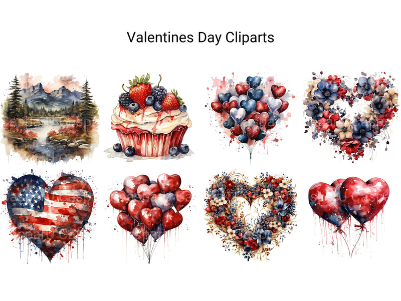 Valentine's Day Clipart - CraftNest