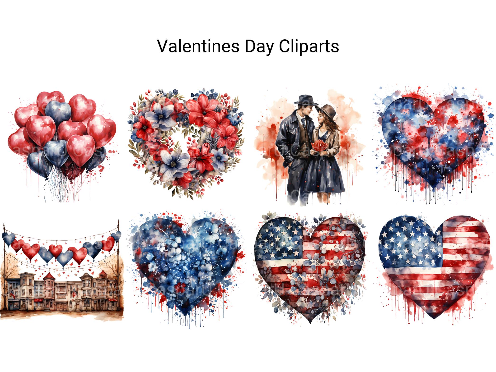 Valentine's Day Clipart - CraftNest