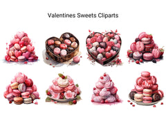 Valentines Sweets Clipart - CraftNest