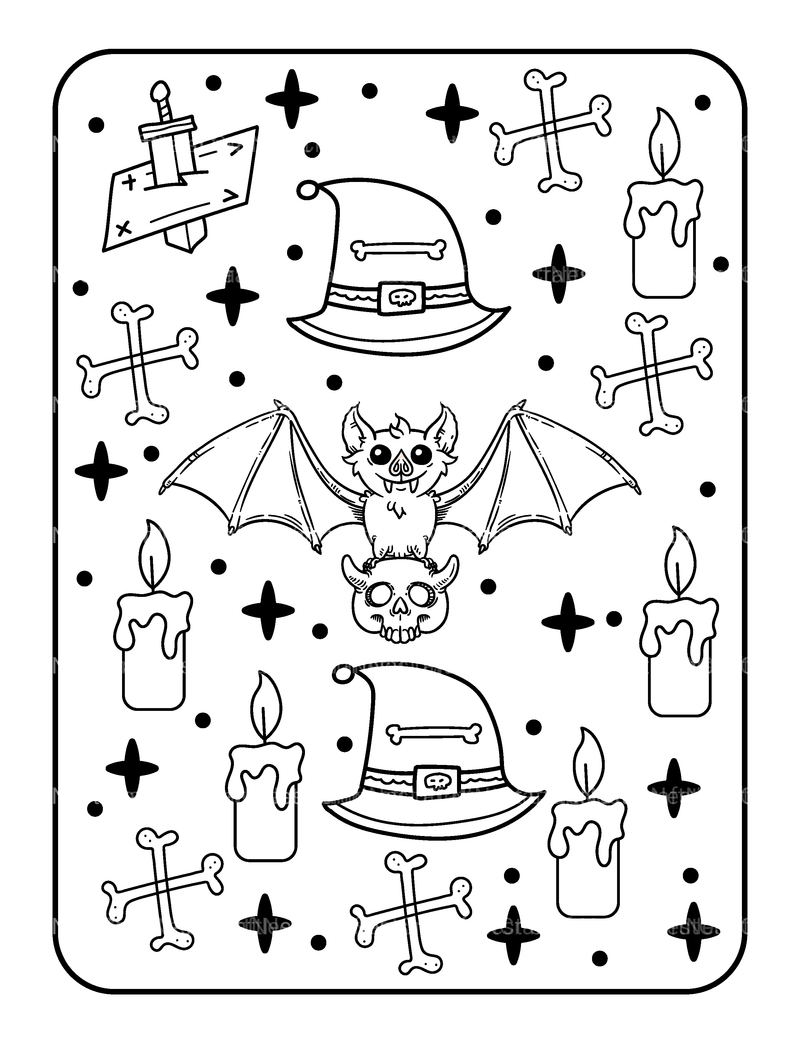 Panda Coloring Book - CraftNest - Digital Crafting and Art