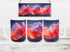 Flower Tulips 2 Mug Wrap - CraftNest