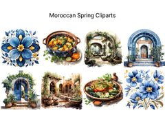 Moroccan Spring Clipart - CraftNest