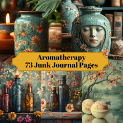 Aromatherapy Junk Journal Pages - CraftNest - Digital Crafting and Art