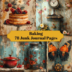 Baking Junk Journal Pages - CraftNest - Digital Crafting and Art