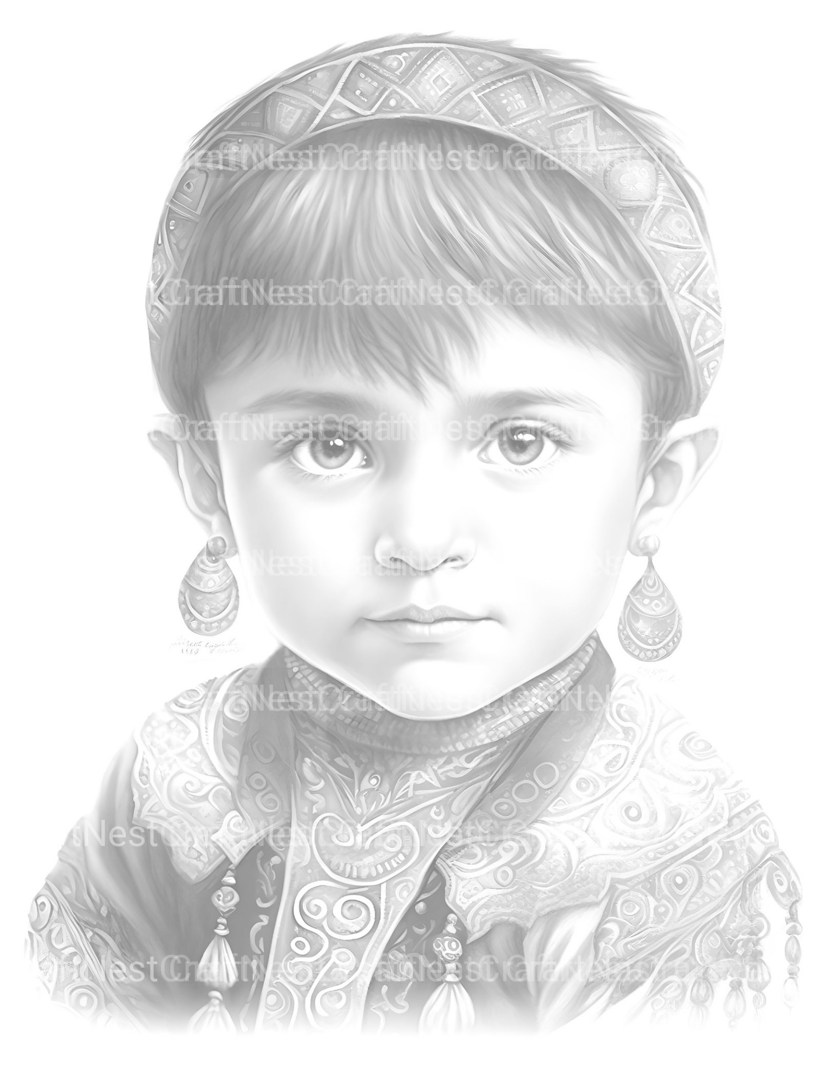 Princess Coloring Book - CraftNest - Digital Crafting and Art