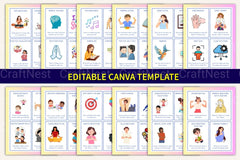 Calming Strategies Coping Skills Cards for Stress Relief - CraftNest - Digital Crafting and Art