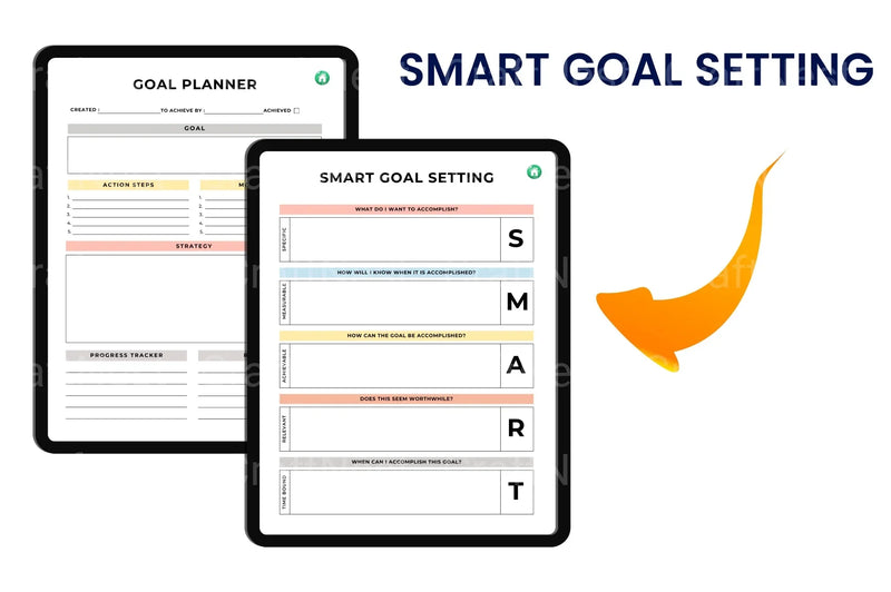 Goal Setting Motivation Workbook - CraftNest - Digital Crafting and Art