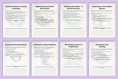 Natural Healing Guidance Planner - CraftNest - Digital Crafting and Art