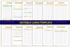 Budget Planner Template - CraftNest - Digital Crafting and Art