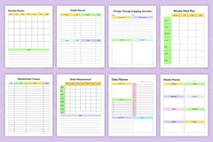 Autistic Planner for Effective Organization - CraftNest - Digital Crafting and Art