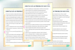 Goal Setting Prompts Book for Personal Growth - CraftNest - Digital Crafting and Art