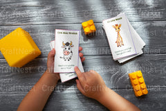 Kids Animal Movement Somatic Cards for Fun and Learning - CraftNest - Digital Crafting and Art
