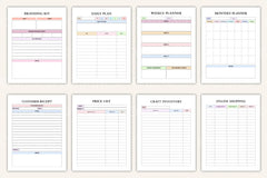 Craft Business Planner Guide - CraftNest - Digital Crafting and Art