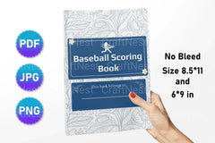 Baseball Scoring Book Guide - CraftNest - Digital Crafting and Art
