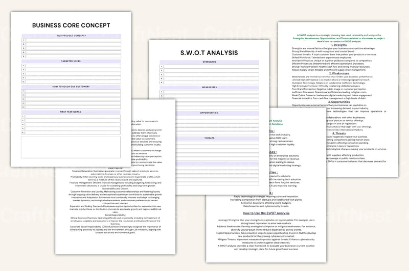 Entrepreneur Success Workbook - CraftNest - Digital Crafting and Art