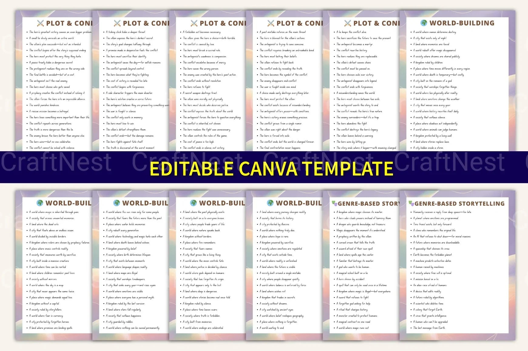 Storytelling Prompt Handbook: Creative Writing Ideas - CraftNest - Digital Crafting and Art