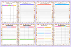 Home School Planner - CraftNest - Digital Crafting and Art