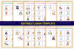 ADHD Coping Skills Cards for Effective Management - CraftNest - Digital Crafting and Art