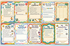 Kids Colorful Planner - CraftNest - Digital Crafting and Art