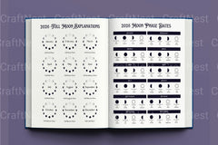 Moon and Astrology Planner - CraftNest - Digital Crafting and Art
