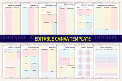 Teacher Planner: Organize Your Classroom Efficiently - CraftNest - Digital Crafting and Art