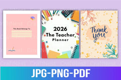 The Ultimate Teacher Planner - CraftNest - Digital Crafting and Art