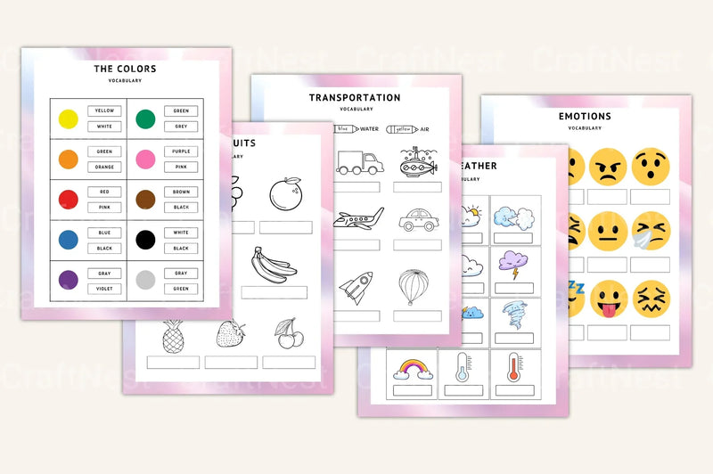 Language Practice Progress Tracker - CraftNest - Digital Crafting and Art