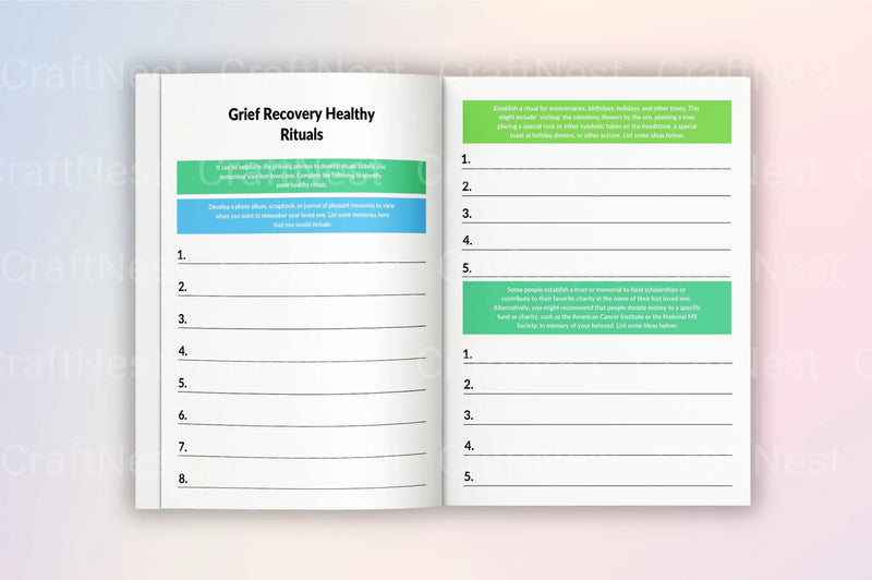 Grief Therapy Guide - CraftNest - Digital Crafting and Art